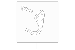 Seat Back Recliner Adjustment Handle Lever <br>Handle used to adjust the recline angle of
