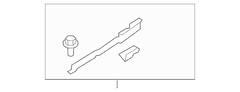 Door Sill Plate Bracket - Left