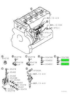 GASKET,FUEL LINE 1