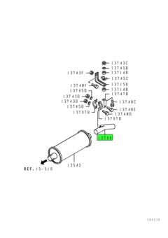 PIPE,EXHAUST TAIL 1