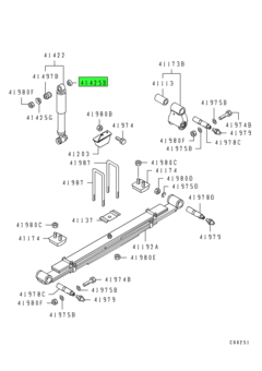 WASHER,FR SHOCK ABSORBER 2