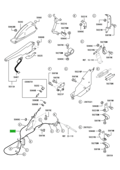 CABLE,PARKING BRAKE 2