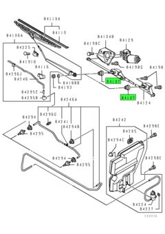 CAP,WINDSHIELD WIPER ARM PIVOT 1
