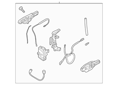 Latch - Left, Front