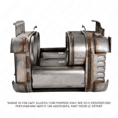 DOC/SCR Module Assembly with Clamp Kit for ATS 1-Box