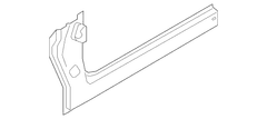 Rocker Panel Side Floor Member - Left, Front