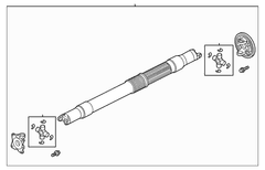 Drive Shaft Prop - Rear 3.0L