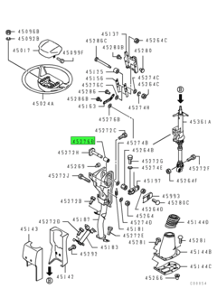 SPACER,STEERING COLUMN INR 3