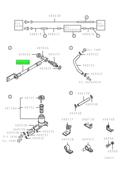 HOSE,P/S OIL PRESSURE 1