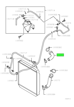 HOSE,RADIATOR,UPR 1