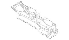 Center Console and Trim <br> base body Panel Floor Overhead Reinforcement (AT)