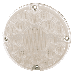 LIGHT-BACK UP 42 LED CLEAR 7" ROUND