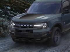 Bronco Sport Matte Black Hood Graphic