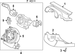 Steering Column Switch Housing