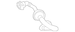 Evaporative Emissions System Lines Fuel Vapour Hose - 2.0L