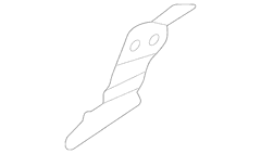 Body A-Pillar Bracket Assist Handle - Inner