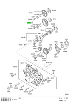 GEAR ASSY,CAM IDLER 1ST 1