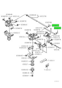 PIN,PARKING BRAKE CABLE 5