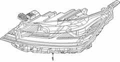 Headlight - Right, Front