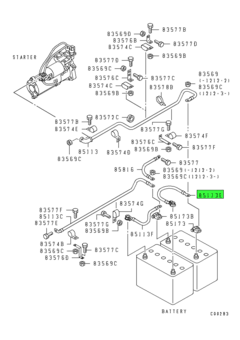 CABLE,BATTERY WIRING 1