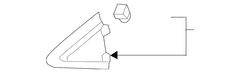 Door Molding Filler - Right