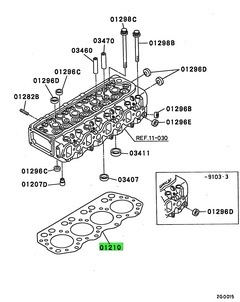 GASKET,CYLINDER HEAD 1