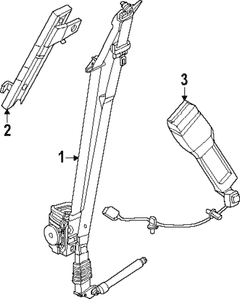 Seat Belt - Right, Front