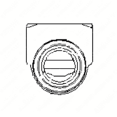 Water Separator Elbow 3/8 NPTF for S60 14L EPA04
