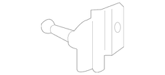 Frame Side Member Bracket Exhaust Pipe Mounting - Rear
