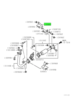 BRACKET,EXHAUST PIPE 1