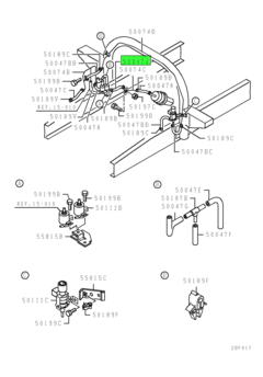 HOSE,EXHAUST BRAKE AIR 1