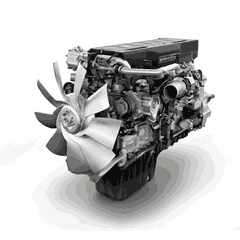 PowerChoice Engine DD13 12.8L EPA07, ESN 471901/910, Built to ESN Specifications with Jake Brakes