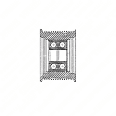 Poly-V Pulley Idler for 14PK Fan Drive - S60 14L