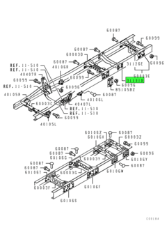 BRACKET,PROPELLER SHAFT CTR BEARING 2