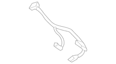 Engine Cooling Fan Motor Wiring Harness Wire - 3.0L