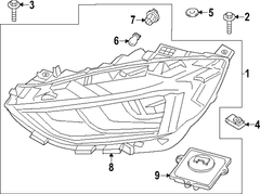 Composite Headlight - Right, Front