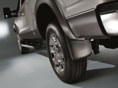 Super Duty 2017-2022 Molded Rear Pair Splash Guards for SRW with Wheel Lip Moldings