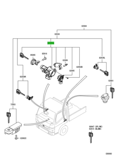 SWITCH ASSY,ENG STARTING 1