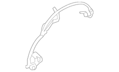 Brake Hydraulic Hose - Left, Rear