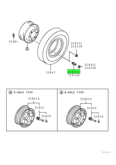 NUT,WHEEL,INR LH 1