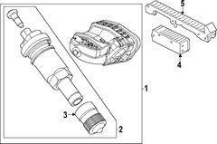 Tire Pressure Monitoring System (TPMS) Receiver Transceiver