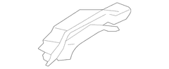 Instrument Cluster Visor Panel Cover Side - Passenger