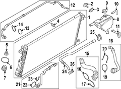 Radiator Coolant Hose Tube - 6.7L