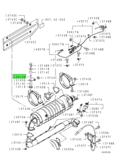 COLLAR,EXHAUST PIPE 1