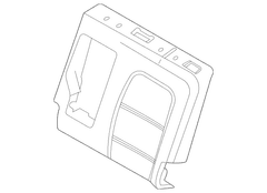 Seat Back Cushion Pad - Rear