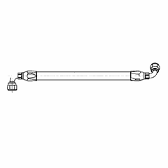 Hose Assembly No. 06 x 12.40 inches for S60 14L DDEC 6