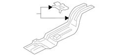 Floor Sidemember Side Rail - Right, Front (Regular Wagon)