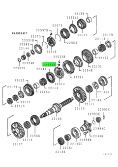 SPRING,M/T SYNCH KEY 1