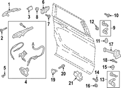 Latch - Left, Rear