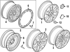 Rim Wheel <br>A / of a vehicle, which may or not come with tire mounted to it Spare -17 Conventional